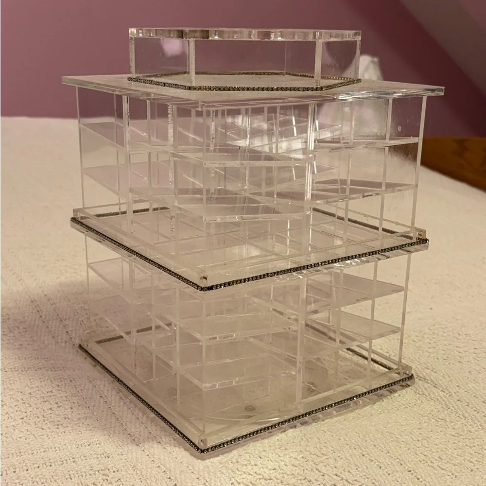 Zahra Beauty Clear Acrylic Lipstick Tower